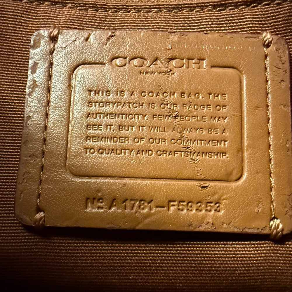 Butterfly-Studded Coach Crossbody Bag - Picture 10 of 15